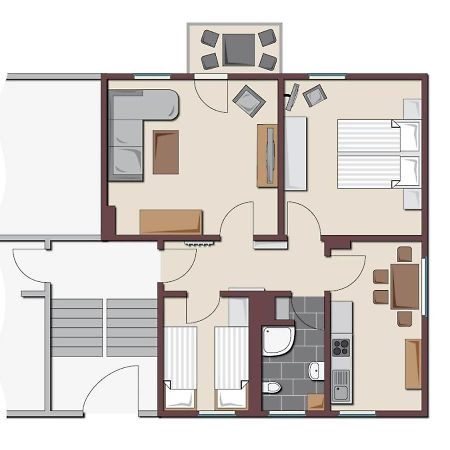 Haus Auguste, Kormoran Apartment รอสต็อค ภายนอก รูปภาพ